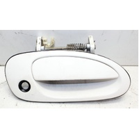 Right Front Outer Door Handle (White) suit Mazda 323 Hardtop BA 1994-1998