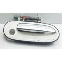Right Front Outer Door Handle (White/Chrome) suit Nissan Pulsar Sedan N16 2000-2005