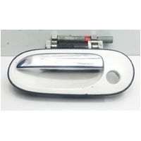 Left Front Outer Door Handle (White/Chrome) suit Nissan Pulsar Sedan N16 2000-2005