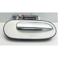 Right Rear Outer Door Handle (White/Chrome) suit Nissan Pulsar Sedan N16 2000-2005