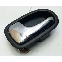Left Hand Inner Door Handle (Charcoal/Chrome) suit Mazda 323 BJ 1998-2003