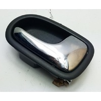 Right Hand Inner Door Handle (Charcoal/Chrome) suit Mazda 323 BJ 1998-2003
