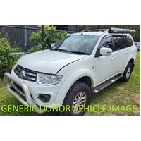 Left Front Outer Door Handle (White) suit Mitsubishi Challenger PB PC 2009-2015