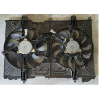 Twin Thermo Fan Assembly suit Nissan Xtrail 2ltr M9R Diesel T31 2008-2013