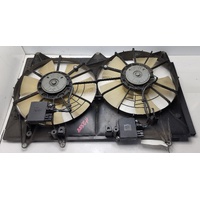 Radiator / Engine Twin Thermo Fans suit Mazda CX7 CX-7 2.3ltr Turbo ER 2006-2012