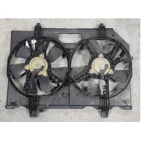 Twin Thermo Fan Assembly suit Nissan Xtrail Petrol T30 Series 1 2001-2003