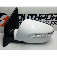 Left Electric Door Mirror (Autofold/White) suit Hyundai IX35 LM 2009-2016