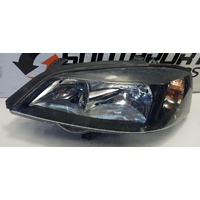 Left Hand Headlight (Black) suit Holden Astra TS 1998-2006