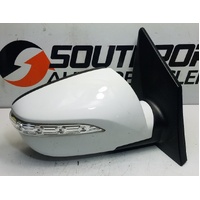 Right Electric Door Mirror (Autofold/White) suit Hyundai IX35 LM 2009-2016