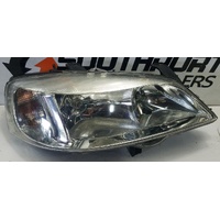 Right Hand Headlight (Chrome) suit Holden Astra TS 1998-2006