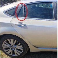 Right Rear Door 1/4 Window / Glass suit Mazda 6 Hatchback GH 2008-2012