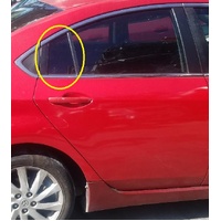 Right Rear Door 1/4 Window / Glass suit Mazda 6 Sedan GH 2008-2012