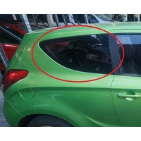 Right Rear Body Window / Glass suit Hyundai I20 3 Door PB 2010-2015