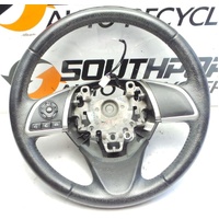 Bare Leather Steering Wheel suit Mitsubishi Mirage LA LB 2012-2021