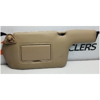 Left Hand Interior Sun Visor (Tan) suit Nissan Pulsar N16 2000-2005